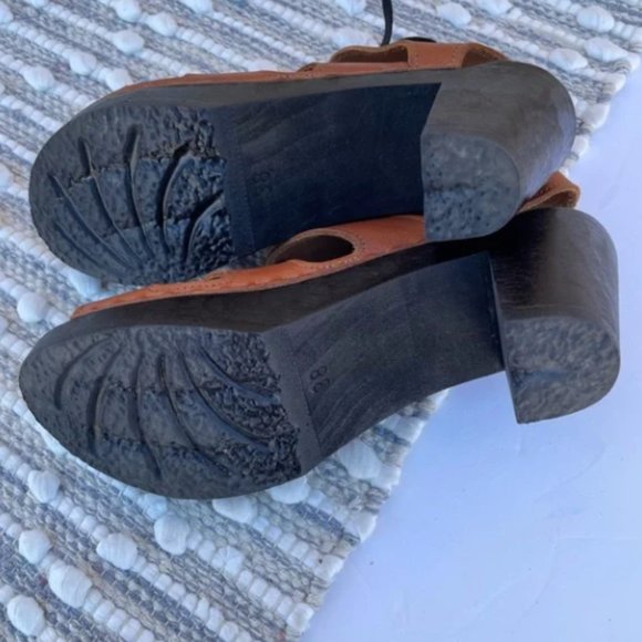 No. 6 Lace Up Clog Sandals EU38 - Picture 5 of 5